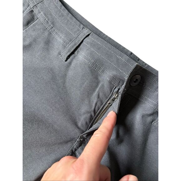 KUHL Trekr Cargo Hiking Climbing Trail Athletic Performance Pants size 4 Gray - Picture 10 of 13